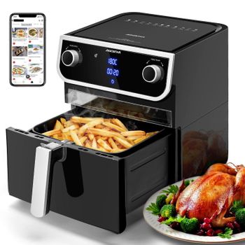 Freidora Sin Aceite 1700w, 5.5l, Recetas, Negro Taylor Swoden Andrea con  Ofertas en Carrefour