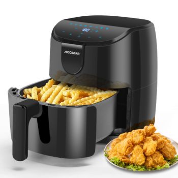 Freidora De Aire Caliente 3 Litros, Sin Aceite, Temporizador, Temperatura  80–200°c, Airfryer Negro 2200w Adler Ad6310 con Ofertas en Carrefour