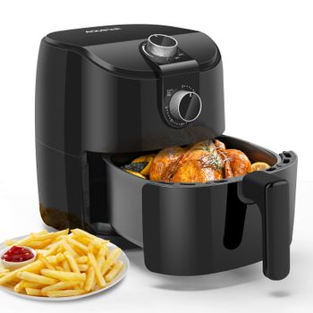 Freidora Sin Aceite Por Aire Caliente, 4,5 L, 8 Programas Fritura, Digital,  Termostato, Temporizador Negro/gris 1500w Mpm Mfr-06 con Ofertas en  Carrefour