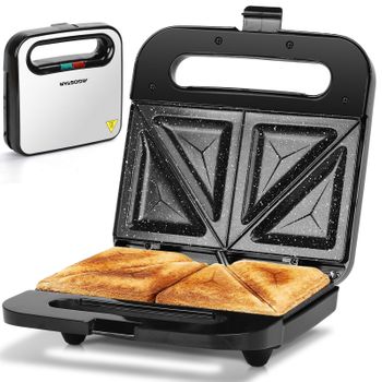 Sandwichera Eléctrica Bb750 Myidea Tostadora Con Placa Antiadherente De 750  W con Ofertas en Carrefour