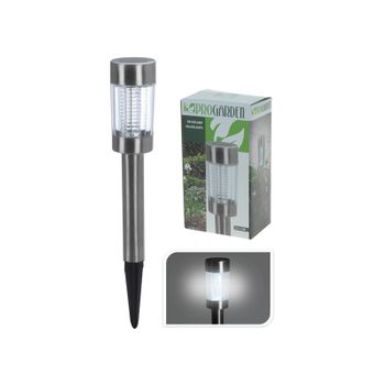 Luz Solar 43cm. Inox