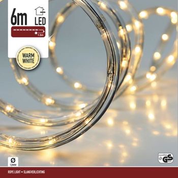 Tubo Led 12 Mm 6 Metros Luz Calida