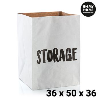 Bolsa De Papel Grande Oh My Home (36 X 50 X 36 Cm)