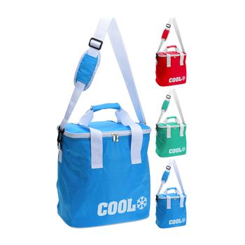 Bolsa Tipo Nevera 18l Con Bandolera Ajustable 290x310x210mm Colores Surtidos