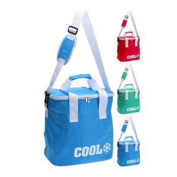 Bolsa Tipo Nevera 24l Con Bandolera Ajustable 380x210x370mm Colores Surtidos