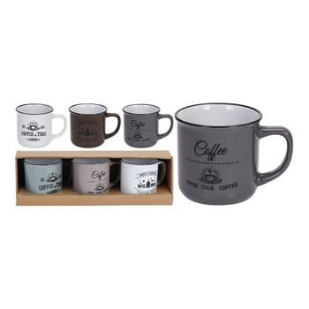 Juego De 6 Tazas De Café Royal Leerdam Sentido Mug Cristal Transparente (37  Cl) con Ofertas en Carrefour