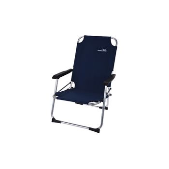 Silla Camping Pleglable Azul Oscuro Marca Non