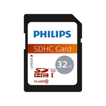 Philips Tarjeta Sdhc 32gb Clase 10 Uhs-i