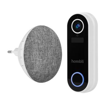 Cámara De Seguridad Hombli Smart Doorbell 2 Pack Blanco (incl. Chime 2)