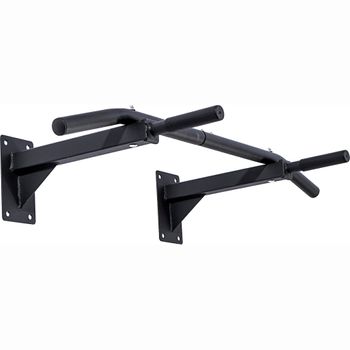 Barra de dominadas pared, Con enganches para accesorios, Incluye kit de  anclaje, Hasta 150kg, Modelo K2