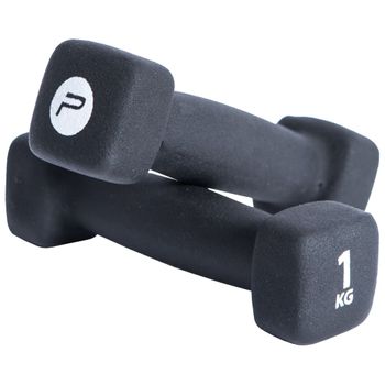 Ripley - SET DE MANCUERNAS DE NEOPRENO DE 4KG, 5KG Y 8KG + RACK