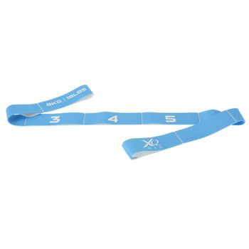 Bandas De Resistencia De Látex De Poliéster Wellhome 1100 X 45 Mm Azul