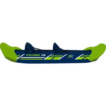 Kayak Cruiser X2 Azul Y Verde 308x91x51 Cm Xq Max