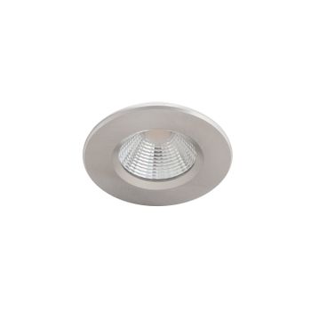 Foco Downlight Led Regulable 5.5w  Dive Corte Ø 70 Mm   Niquel