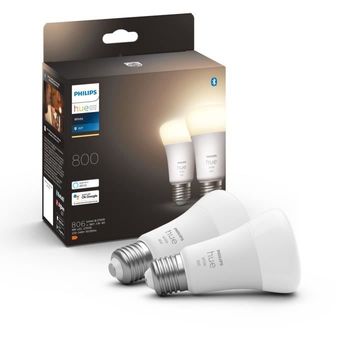 Set De 2 Bombillas Velas Led Inteligentes E14 Philips Hue con Ofertas en  Carrefour