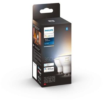 Set De 2 Bombillas Velas Led Inteligentes E14 Philips Hue con Ofertas en  Carrefour