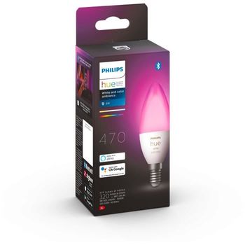 Bombilla White & Color Ambiance - De Llama Led E14 - 5.5w - Hue