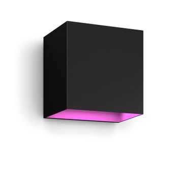 Philips Hue White And Color Ambiance 8719514466777 Iluminación Inteligente Luz De Pared Inteligente Zigbee Negro 8 W