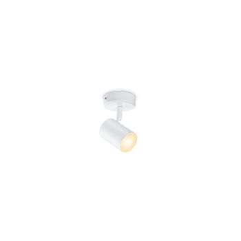 Lámpara De Pared Led Regulable Cct 4.9w Un Foco Wiz Imageo   Blanco