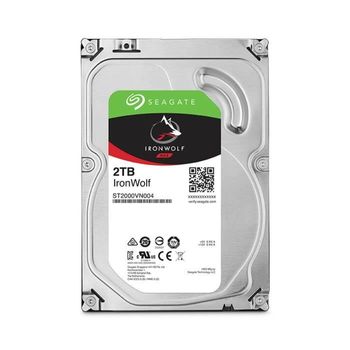 Seagate - Disco Duro Interno - Iron Wolf Nas - 2tb - 5,900 Rpm - 3.5 (st2000vn004)