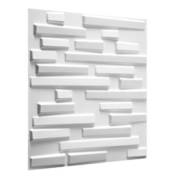 Paneles De Pared 3d 10 Uds Eps Con Diseño De Ladrillo Blanco con Ofertas en  Carrefour