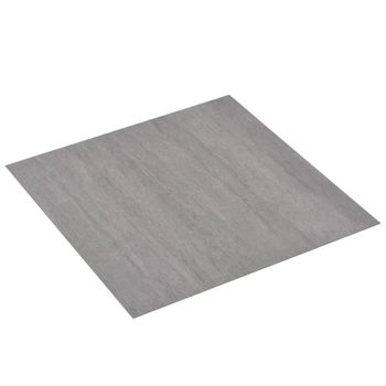 Lamas Para Suelo De Pvc Autoadhesivas Gris Punteado 5,11 M² Vidaxl