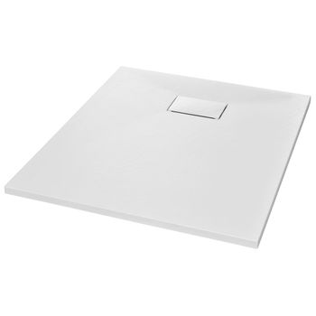 Plato De Ducha Smc Blanco 90x70 Cm Vidaxl