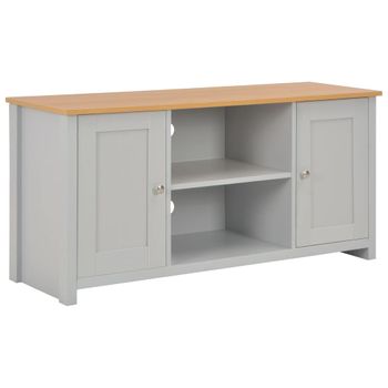 Mueble De Tv Gris 120x39x58 Cm Vidaxl