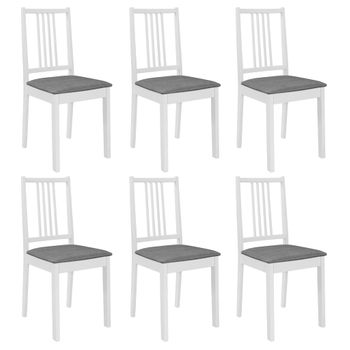 Pack 2 sillas de comedor o cocina PIPER. Silla apilable de madera clara y