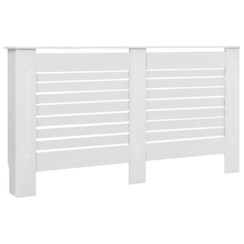 Cubierta Del Radiador De Mdf Homcom 78x19x83 Cm-blanco con Ofertas en  Carrefour