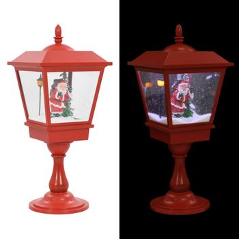 Farol De Navidad Con Base Papá Noel Y Led 64 Cm Vidaxl