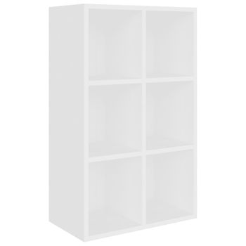 Estantería Victoria 5 Baldas Acabado Blanco 147 Cm(alto)60 Cm(ancho)30 Cm(fondo).  , Color - Blanco con Ofertas en Carrefour