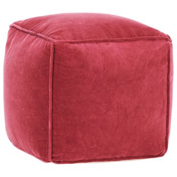 Taburete De Almacenaje Plegable 2 Uds Rojo Vino Tinto Pvc Vidaxl con  Ofertas en Carrefour