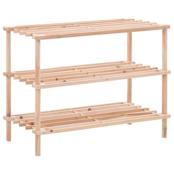 Zapatero De Pared Madera Contrachapada Blanco 80x18x90 Cm Vidaxl con  Ofertas en Carrefour