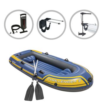 Barca Hinchable Intex Seahawk 2 & Remos - Kayak