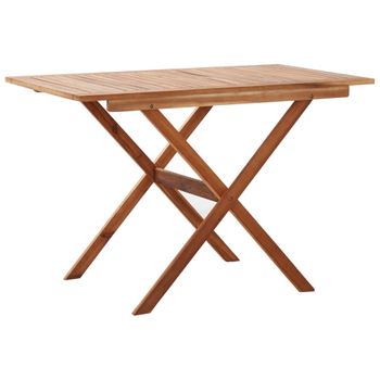 Mesa Plegable Balcón Nina Acacia Maciza 70 X 45 X 74 Cm Ldk Garden con  Ofertas en Carrefour