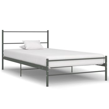 Cama Simple Raisio Con Somier Capacidad Máx 150 Kg Pino 120 X 200 Cm -  Blanco Mate [en.casa] con Ofertas en Carrefour