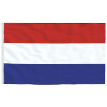 Bandera de Bélgica de 5,55 m de alto fabricada en poliéster y mástil de  aluminio Vida XL