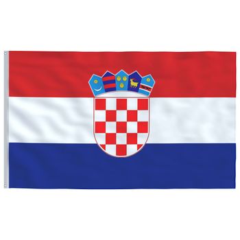 Bandera De Croacia 90x150 Cm Vidaxl