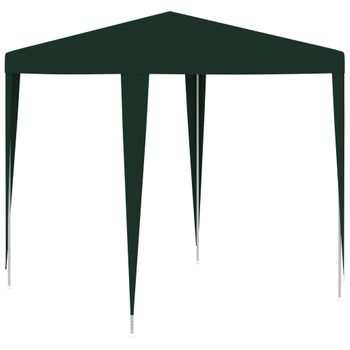 Carpa Para Celebraciones Profesional Verde 2x2 M Vidaxl