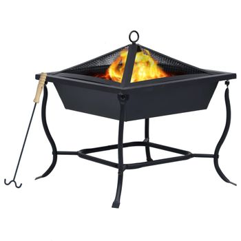 Peaktop Brasero Exterior Calentador Pozo De Fuego Jardín Patio Terraza  Cu297 con Ofertas en Carrefour