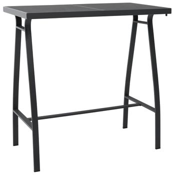 Mesa Colgante De Balcón Badolato Acero 84 X 60 X 60 Cm Gris Oscuro  [en.casa] con Ofertas en Carrefour