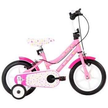 Bicicleta Infantil Para Niñas Y Niños Aurelia 24 Pulgadas A Partir De 9  Años Color Negro Con Soporte Delantero Y Trasero con Ofertas en Carrefour