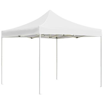 Carpa Plegable Profesional De Aluminio Blanco 2x2 M Vidaxl