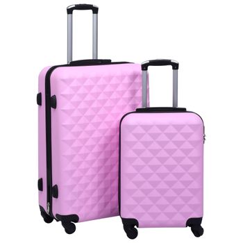 Maleta Mediana Rosa 66x44x26 Cms 4 Ruedas con Ofertas en Carrefour