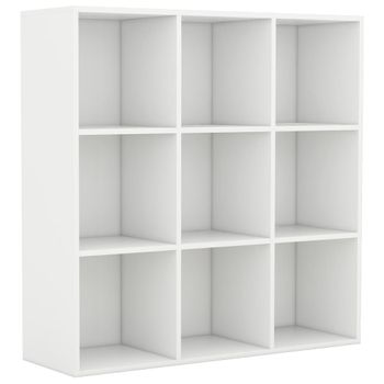 Estantería Para Libros Madera De Pino Blanco 85x35x112 Cm con Ofertas en  Carrefour