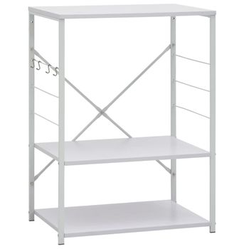 Armario Bajo Fit 2 Puertas 2 Estantes Blanco 83,8x60,9x35 Cm con Ofertas en  Carrefour