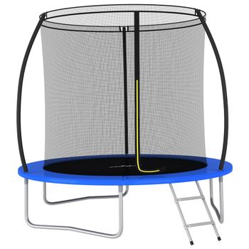 Camas elásticas 430 cm,trampolín para niños,hasta 100kg,Azul,Venus