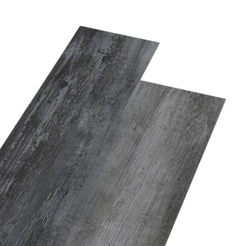 Lamas Para Suelo Pvc Autoadhesivas Gris Brillante 5,02 M² 2 Mm Vidaxl