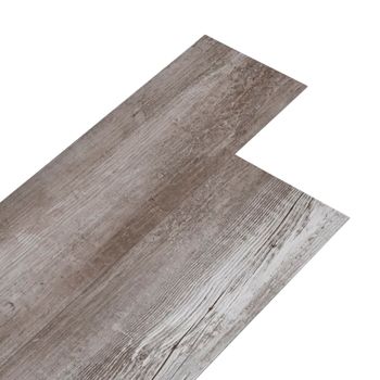 Lamas De Suelo Pvc Autoadhesivas Marrón Madera Mate 5,02m² 2mm Vidaxl